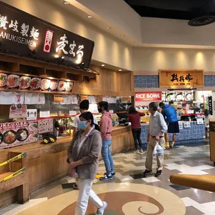 customers in a restaurant