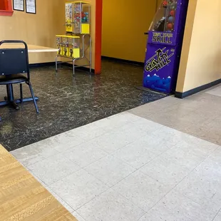 the inside of a restaurant