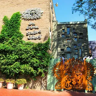 A view of just the Main Gallery from the parking lot.