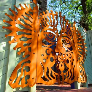 Our front Gate designed by Don.