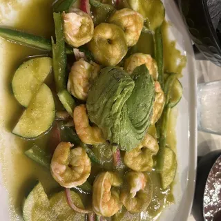 Aguachile de Camaron Salad