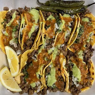 Tacos asada