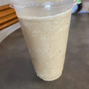 Horchata frappe