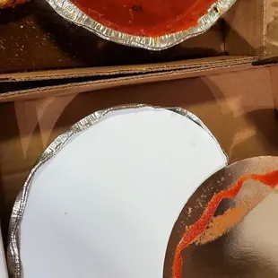 a pizza in a pizza box