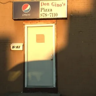 Yes, that&apos;s the door you enter.