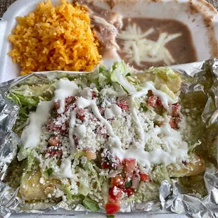 Chicken Enchiladas (to go)