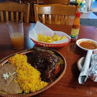 Wonderful Chicken Mole. Best in area.