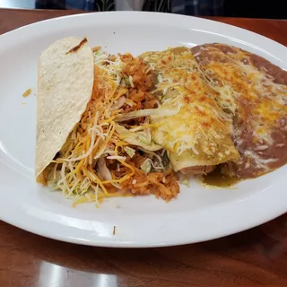 Shredded Chicken Enchilada