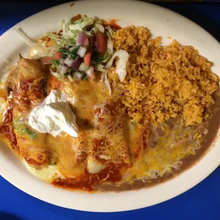 Shredded Beef Enchilada