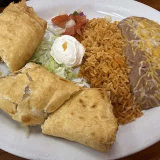 Shredded Chicken Flauta