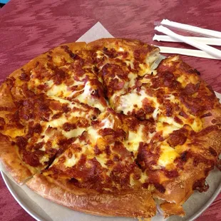 Buffalo Chicken Pizza