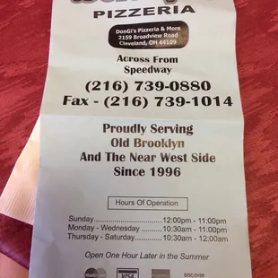 the receipt