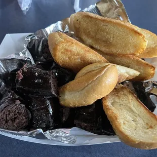 Morcilla with pan sobao