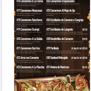 Menu May 2022