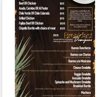 Menu May 2022