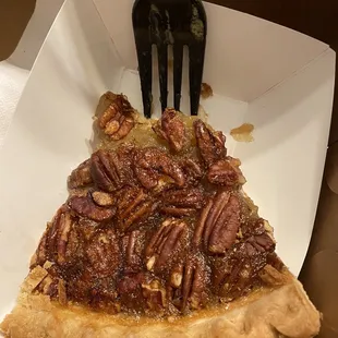 Pecan pie. I've had better. I've had worse.