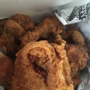 The fried chicken