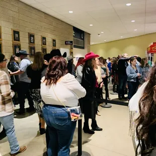 Excited Carrie Underwood fans in the hallway :) !