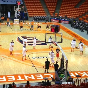 Warm up with UTSA. Go Miners!!
