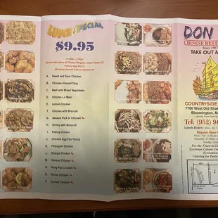 Menu - January 2024