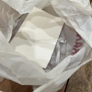 Gum Trash in my bag with food :(