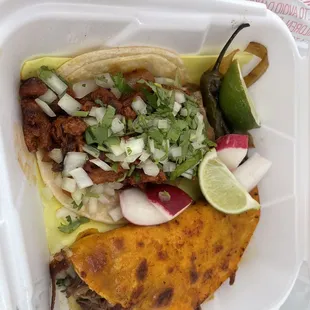 Quesebirria taco, Al Pastor taco