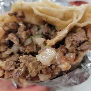 Regular Carne asada burrito