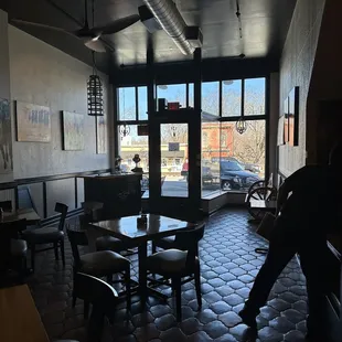 Inside