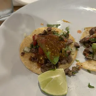 Smallest taco I have ever been served!
