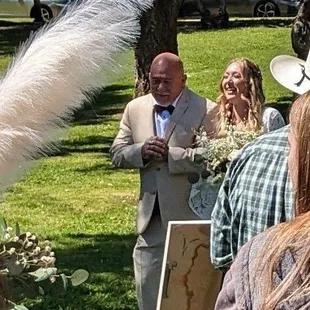 The wedding!  Don Jorge's taco truck !!