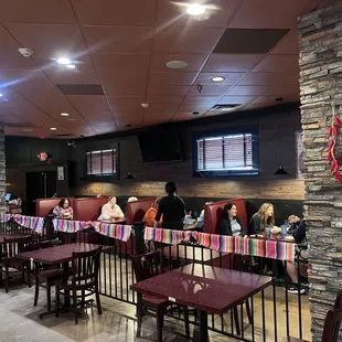 We have both indoor and outdoor seating!