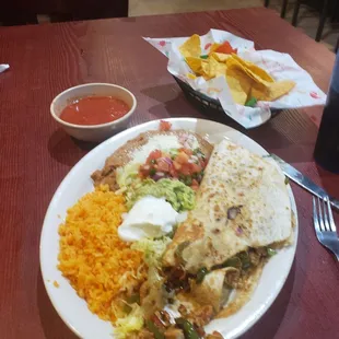 Chicken Quesadilla Fajita