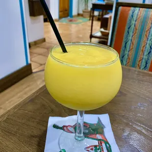Mango Margarita hit the spot!