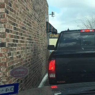 Drive thru window