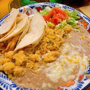 Chicken tacos