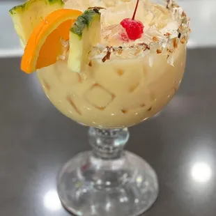 Drink called pain killer, nice name