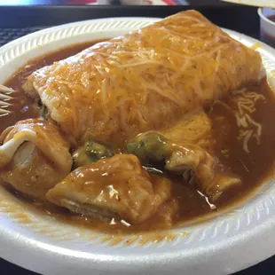 Chili relleno burrito!