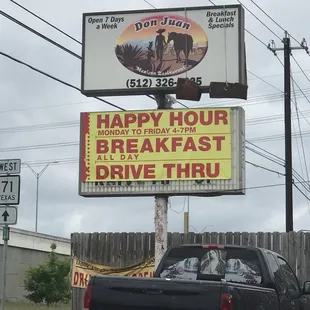 The sign - don&apos;t pass it up