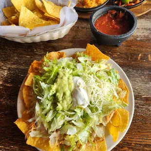 Chicken Nachos No jelepenos No Pico