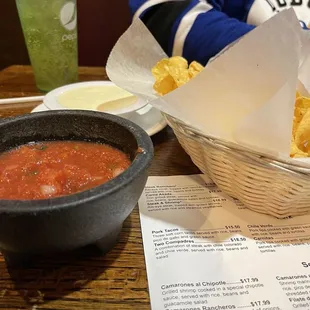 Chips and salsa
