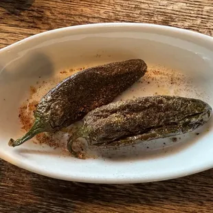 Adding seasoned grilled jalapeños brought the Ixtapa fajitas to the next level