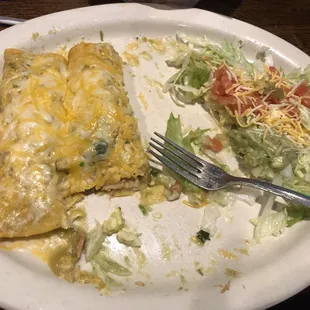 Enchiladas Verde