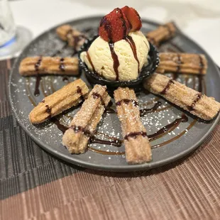 Churros n ice cream