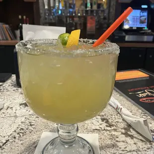 Classic lime margarita