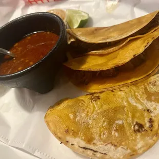 Birria Tacos (not to be confused with Quesabirria)