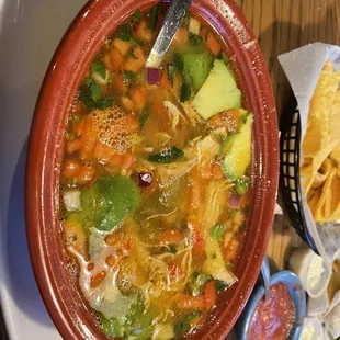 Chicken soup