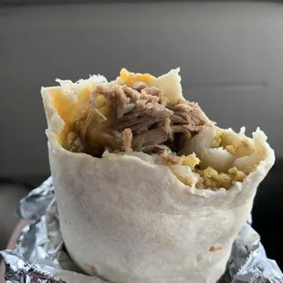 Machaca Burrito