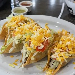 Shredded Beef Tacos.