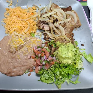a plate of food