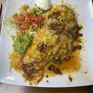 Molchajete burrito